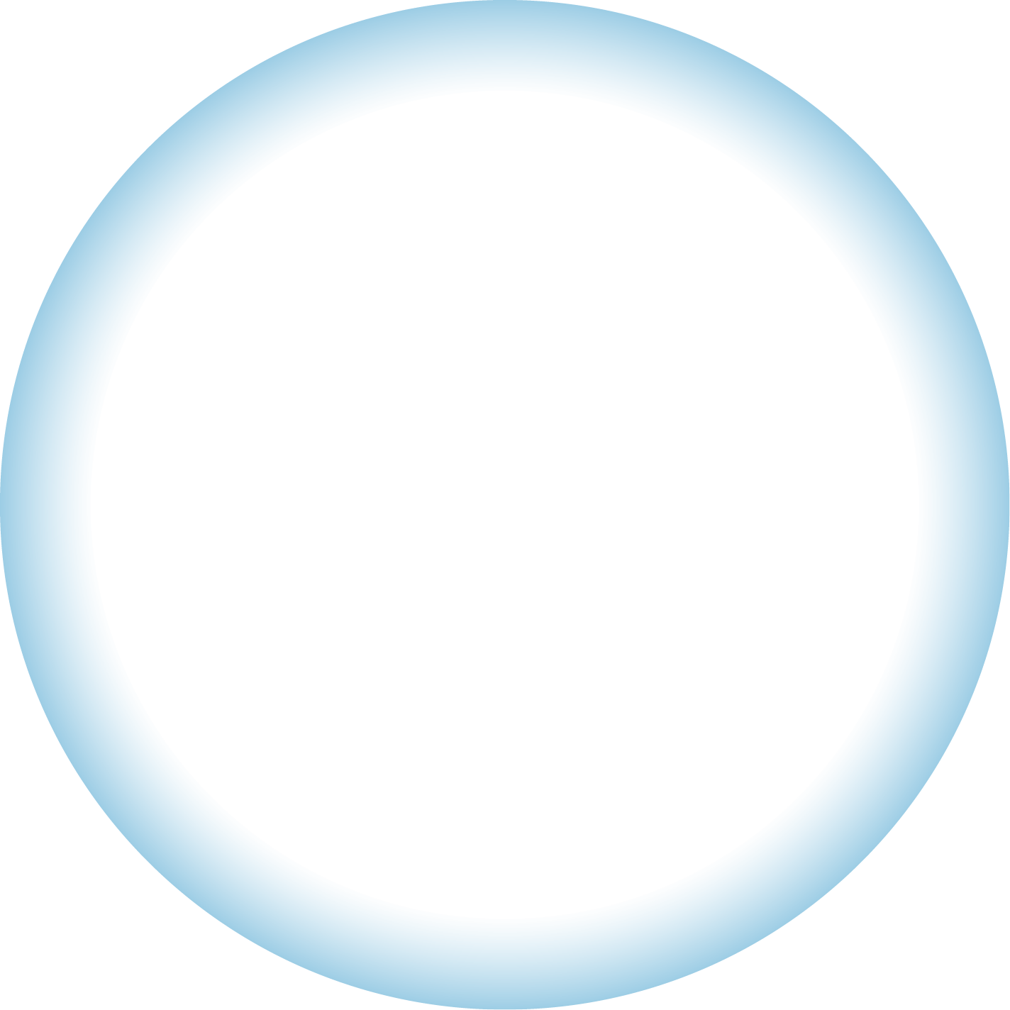 Blue Circle Border